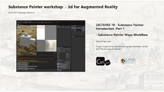 Allegorithmic Substance Painter 2017 tutorial  Workshop 10 part 01  Introduction to Substance [upl. by Breena]