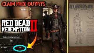 How to Claim the Blackrose Bounty Hunter Special OutfitsUltimate EditionRed Dead Redemption 2 RDS [upl. by Nev834]