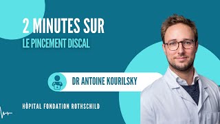 2 minutes sur  le pincement discal [upl. by Henry]