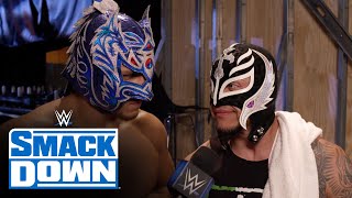 Rey Mysterio promises to silence Santos Escobar SmackDown exclusive March 15 2024 [upl. by Joanie]