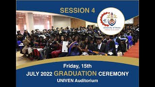 UNIVEN Graduation  Session 4 [upl. by Brew]