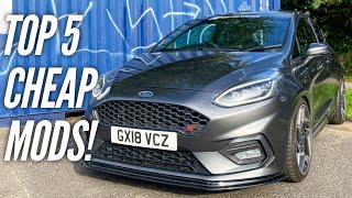 TOP 5 MK8 FIESTA ST MODIFICATIONS [upl. by Laurentium]