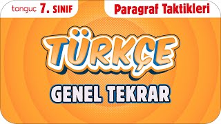 Türkçe Genel Tekrar ✍🏻 7 Sınıf ATAK KAMPI 2025 [upl. by Nyleek]