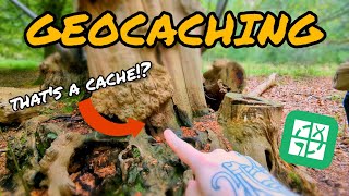 Some of the BEST Geocaches weve seen  UK Geocaching Vlog [upl. by Manville]