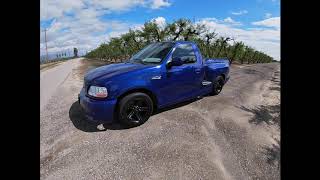 Ford Lightning My Little Brother’s 03 Sonic Blue Lightning [upl. by Gagliano690]