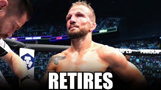 TJ Dillashaw Retires because of HORRIBLE Shoulder Injury [upl. by Ycat972]