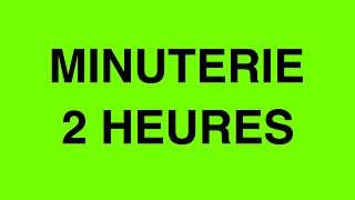 Minuteur 2 heures  minuterie de 120 minutes avec signal sonore BIP à la fin [upl. by Lonni325]