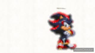 SXSG Sonic vs Shadow Sprite Recreation short [upl. by Rowley]