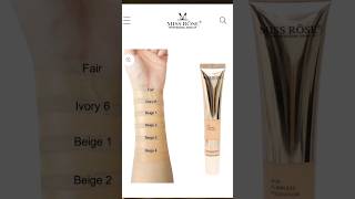 Miss Rose Silk Flawless Foundation Price skincare missrosefoundation best review missrose [upl. by Odnalo]