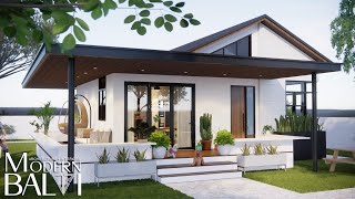 Simple and Elegant Modern Bungalow House Design Low Budget  3Bedroom [upl. by Arraic]