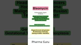 Bleomycin In a nutshell [upl. by Rengia]