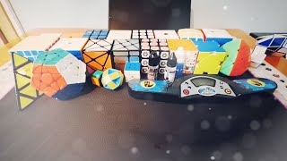 Cube Collection 2024KnibölKutya cubing speedcube cuboss rubikscube [upl. by Geis219]