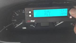 Sprinter Van mpg diagnostic ScanGuage 2 [upl. by Nylsej]