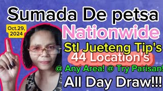 Sumada De petsa nationwide Stl Jueteng Tips 44 Locations ♥️ October 292024 [upl. by Saber]