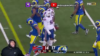 Bills almost completed a comeback Buffalo Bills vs Los Angeles Rams Highlights React Video [upl. by Sean]