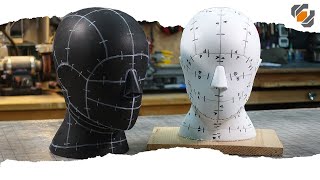 Head FormHelmet Stand  Digital Pattern for EVA Foam [upl. by Cormier]