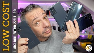 I MIGLIORI SMARTPHONE LOW COST 2022 Galaxy A32 Moto G52 Realme 10 Xiaomi redmi 11s [upl. by Fagaly480]