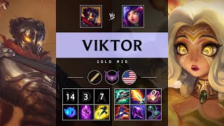 Viktor Mid vs Neeko Legendary  NA Master Patch 1420 [upl. by Ibrahim]