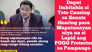 Lito Lapid Inorderan ang NBI na Arestuhin si Vlogger Toto Causing Dahil NiLink Siya Nito sa POGO [upl. by Ssenav]