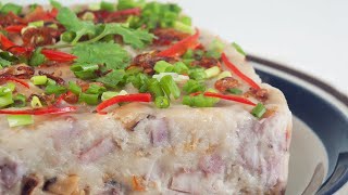 Steamed Yam Cake Orh Kueh芋粿芋头糕 [upl. by Jayson]