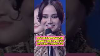 Syifa Hadju ditemani El Rumi diacara Sctv Award 2024 syifahadju elrumi [upl. by Llehsar]