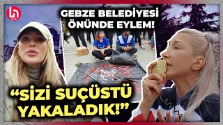 Hande Yener ve Seren Serengilden protesto quotSİZİ SUÇÜSTÜ YAKALADIKquot [upl. by Gilemette187]