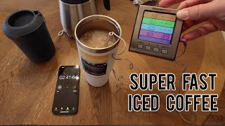 How to make instant Iced Coffee Full review of the HyperChiller [upl. by Nylteak]