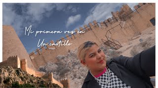 Visitando el castillo de castalla🏰  vivian Manrique 💕 [upl. by Annawaj]