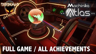 Machinika Atlas FULL GAME Walkthrough  All Achievements all letter locations [upl. by Noyar]