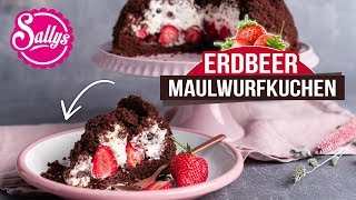 Erdbeer Maulwurfkuchen von Samira  Sallys Welt [upl. by Leamse378]