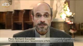 Père Richard Escudier vicaire épiscopal pour loecuménisme à Paris [upl. by Sayette685]