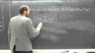 Write AcidDissociation Constant Ka From the Balanced Reaction Equation  Solve pKa from Ka001 [upl. by Etiuqram]