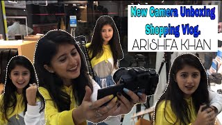 Shop With me  New Camera Unboxing Shopping Vlog📷 [upl. by Felicdad]