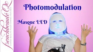 Masque LED et photomodulation pour le visage beauté 40 ans [upl. by Ojok]