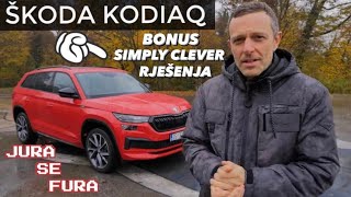 Je li Kodiaq najbolji obiteljski SUV  Škoda Kodiaq  Jura se fura [upl. by Ezarras]