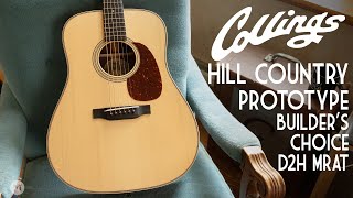 Collings Guitars  Hill Country Prototype  Builders Choice  D2H A T Madagascar Rosewood  Demo [upl. by Reivax63]