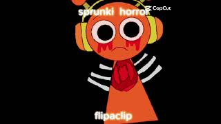 Sprunki horror flipaclip [upl. by Aleyak]