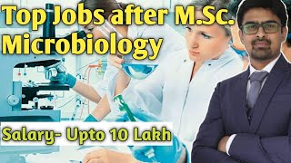 Top Jobs after MSc Microbiology  MSc Microbiology Jobs [upl. by Plantagenet]