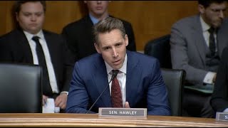 Hawley Exposes Intel Corp Exec For Investing Billions In China But Not Condemning Its Slave Labor [upl. by Enneite]