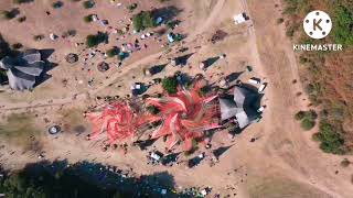 OZORA 2022 Flyover with drone dji mini2 [upl. by Bekha]