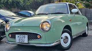 FOR SALE  Nissan Figaro 10 😮 £900 [upl. by Brinna]