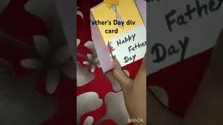 Div card  fathers day gift 🎁 idea [upl. by Nahgaem]