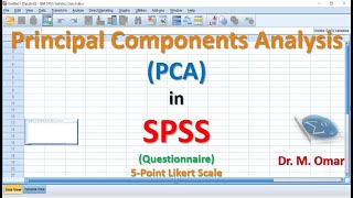 Principal Components Analysis PCA in SPSS [upl. by Nay650]