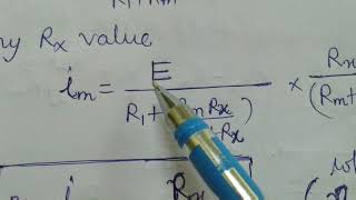 Shunt Type Ohmmeter IE 201 [upl. by Nnomae]