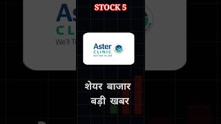 Aster DM Healthcare share news stock market news today 8424 [upl. by Mccall]