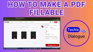 How to Make a PDF Fillable [upl. by Arraeit376]