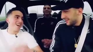 Hakim Ziyech sings with nouriampTouzani  Zina [upl. by Gabriello]