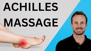 Achilles Tendon Massage Tutorial [upl. by Lerak117]