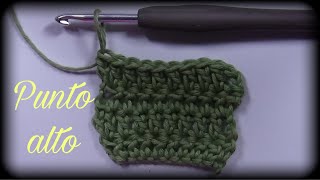 Crochet para principiantes Punto alto [upl. by Amihc]