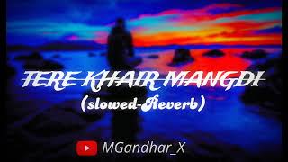 Teri khair mangdi slowed reversb [upl. by Adnolahs229]